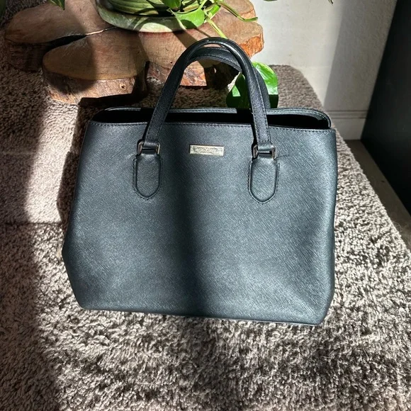 Kate Spade Saffiano Leather Handbag Satchel Tote - Picture 6 of 6